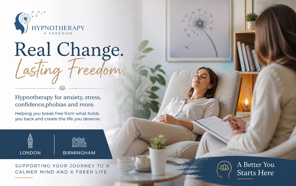Hypnotherapist in London and Birmingham